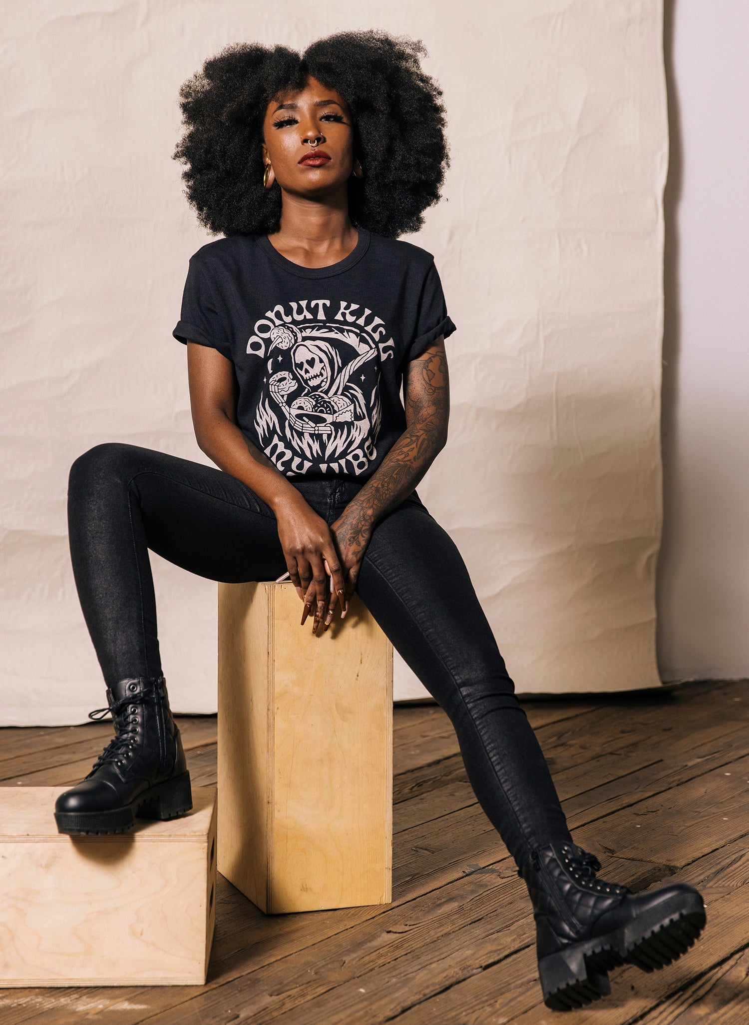 (Kopi) Donut Kill My Vibe Tee